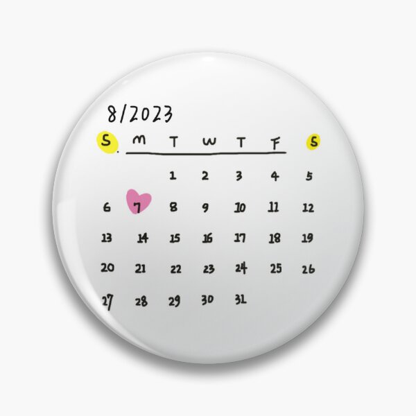 Item preview, August 7, 2023 is our day together Important days designed and sold by Qyxx001.