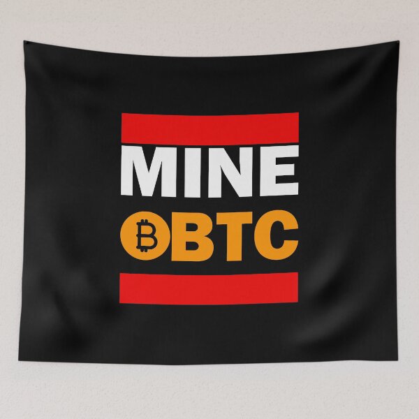 Item preview, Mine BTC Design - Best Crypto HODL gift EVER designed and sold by Reichcorp.