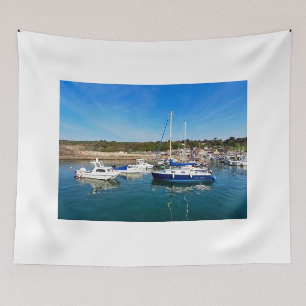 Item preview, Lyme Regis Harbour May 2024 designed and sold by Dorset Girl.