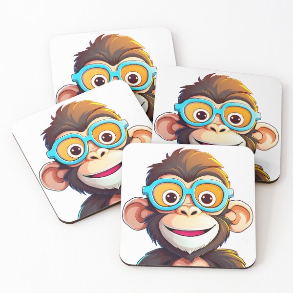 Item preview, Monkey Wearing Goggles  designed and sold by Cowmiow .