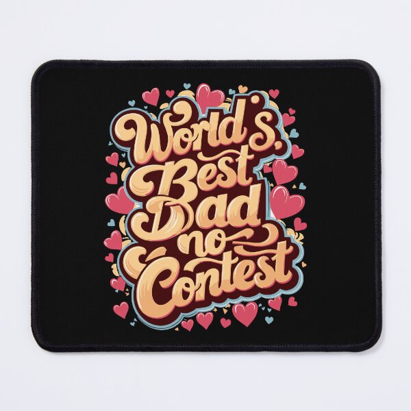 Item preview, World's Best Dad classic beloved father birthday celebration designed and sold by w1ckerman.