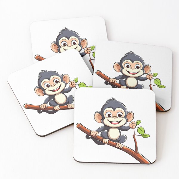Item preview, Monkey on tree designed and sold by Cowmiow .
