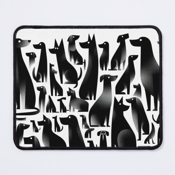 Item preview, dog black designed and sold by Cabrasco.