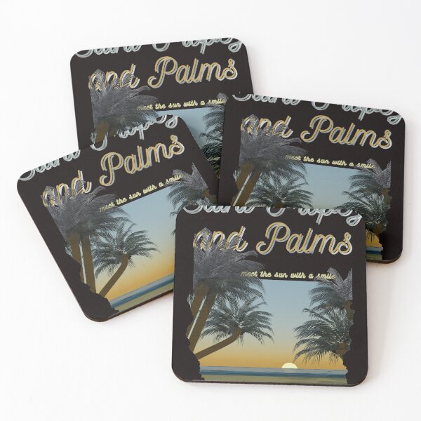 Item preview, Sunset Serenity: Saint-Tropez and Palms  designed and sold by MY-DesignStudio.