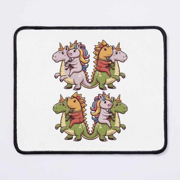 Item preview, funny unicorn riding dinasour, funny unicorn designed and sold by venavar.