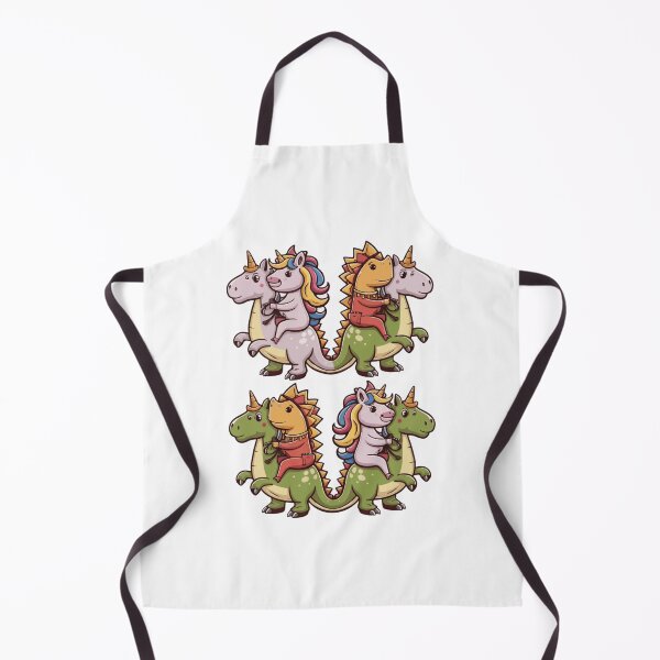 Item preview, funny unicorn riding dinasour, funny unicorn designed and sold by venavar.