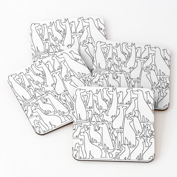 Item preview, dog white designed and sold by Cabrasco.