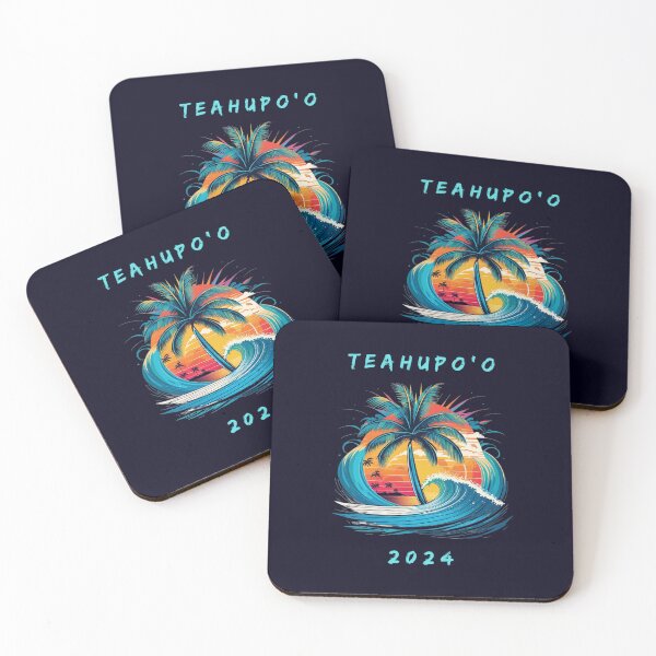 Item preview, Teahupo'o 2024 surfing Olympics Tahiti designed and sold by JackFreestone.