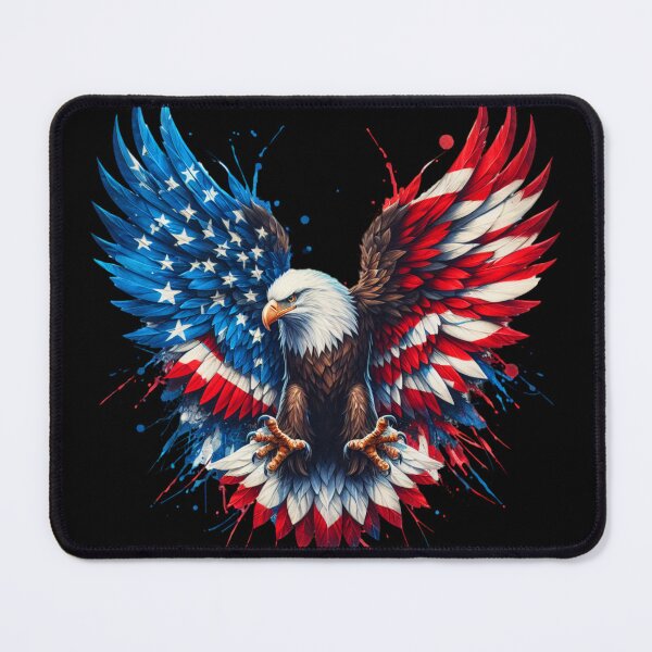 Item preview, Patriotic American Eagle USA Flag designed and sold by Margival.