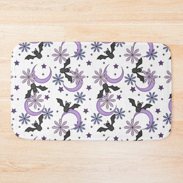 Item preview, Purple moon bats designed and sold by The Chaotic Muse LLC.
