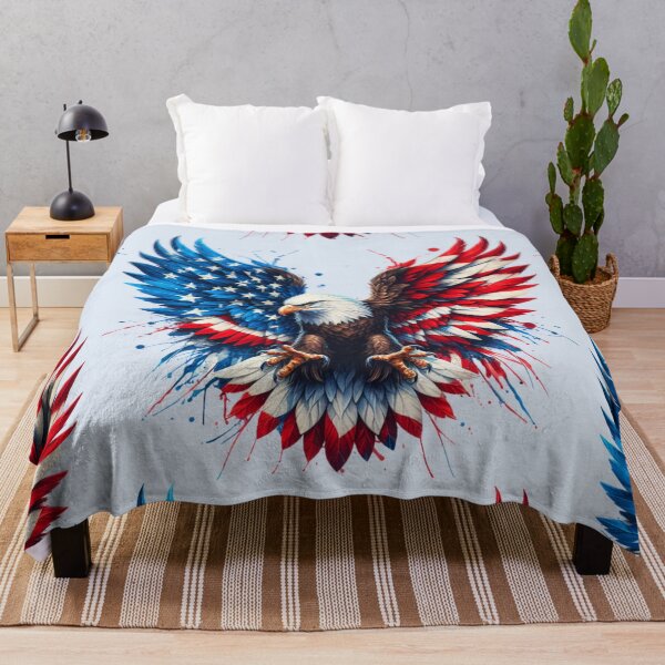 Item preview, Patriotic American Eagle USA Flag designed and sold by Margival.