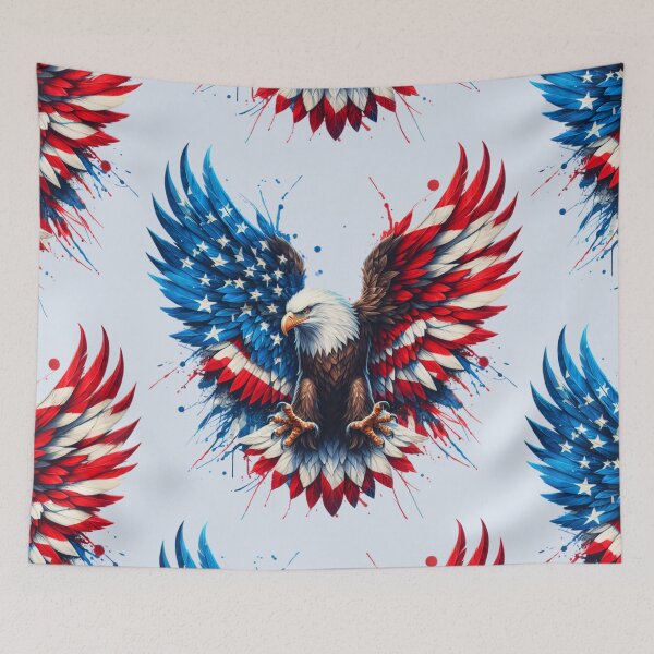 Item preview, Patriotic American Eagle USA Flag designed and sold by Margival.