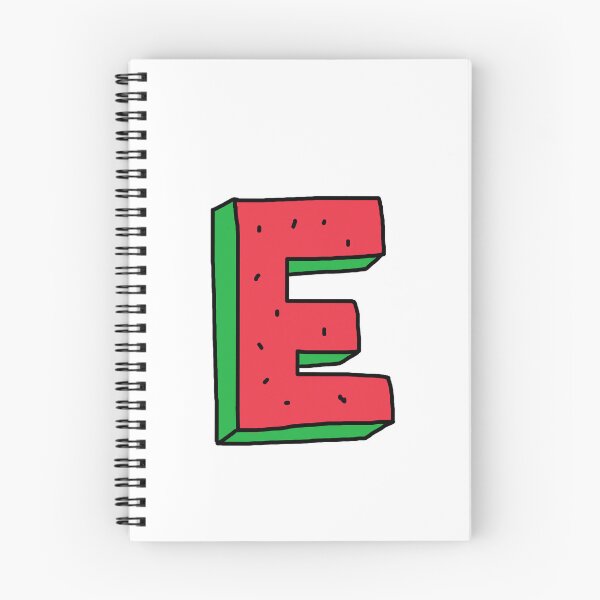 Item preview,  Summer watermelon initial E designed and sold by Eternallykawaii.