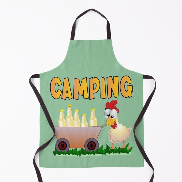 Item preview, Camping Chickens designed and sold by minimalartstory.