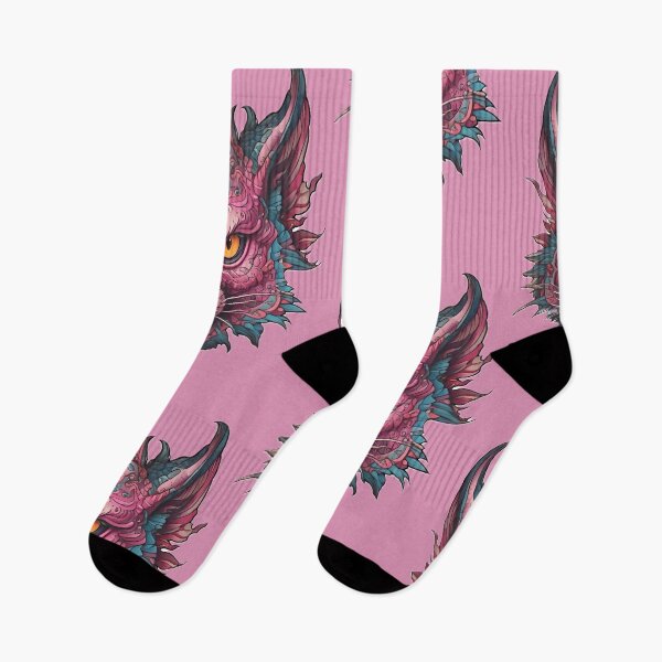 Item preview, Pink Panther Dragon designed and sold by MatrixTattoo.