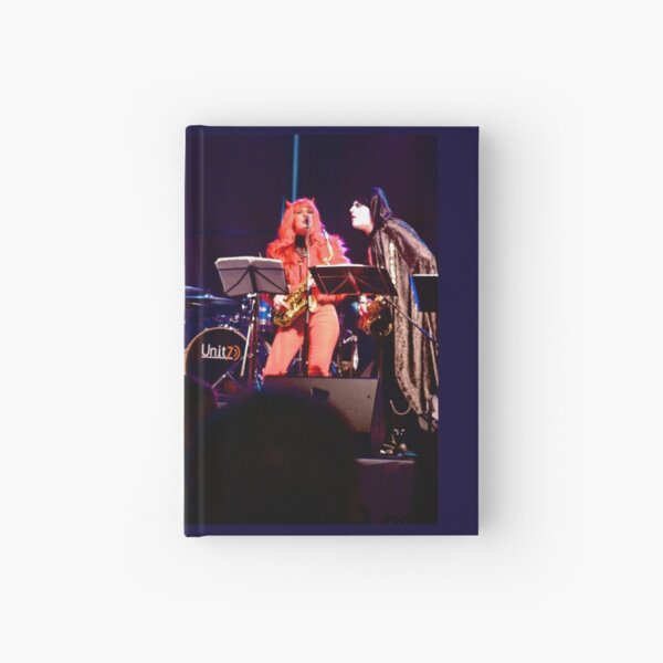 Live Band in Waterloo Place Derry, Halloween 2012 Hardcover Journal