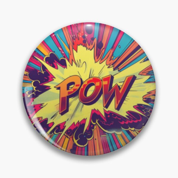 Item preview, Explosive POW: Vibrant Comic Style designed and sold by PurpleMoss.