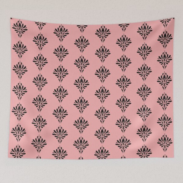 Item preview, Hungarian Folk Art floral stencil style design designed and sold by susyrdesign.