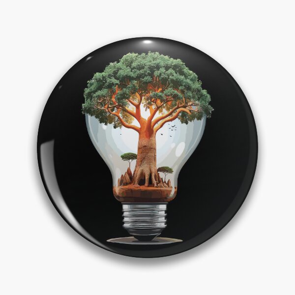 Item preview, the light bulb and the small green plant designed and sold by Falcon  X.