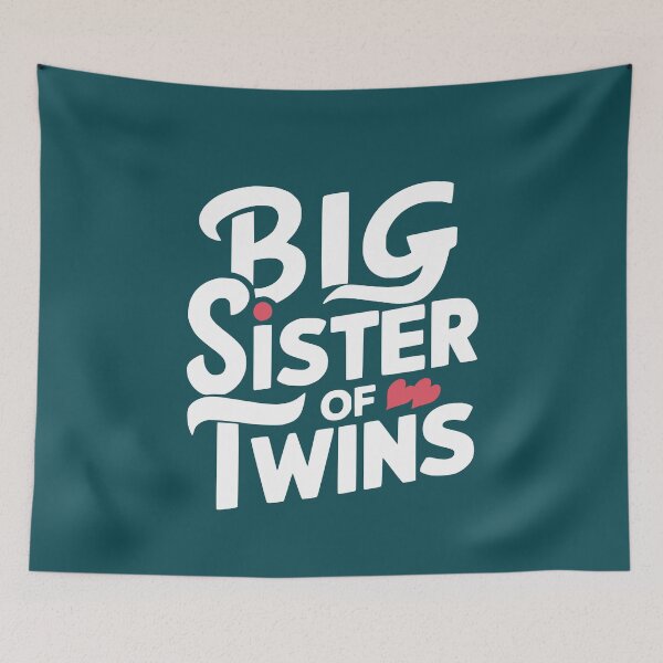 Item preview, Big Sister Of Twins designed and sold by NosandEdgy.
