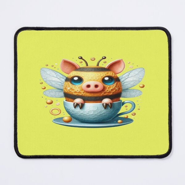 Item preview, Curious Piglet designed and sold by Furbulous Faces.