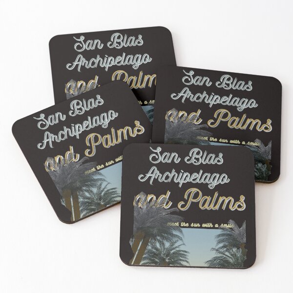 Item preview, Sunset Serenity: San Blas Archipelago and Palms  designed and sold by MY-DesignStudio.