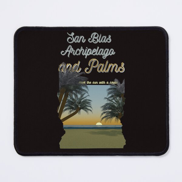 Item preview, Sunset Serenity: San Blas Archipelago and Palms  designed and sold by MY-DesignStudio.