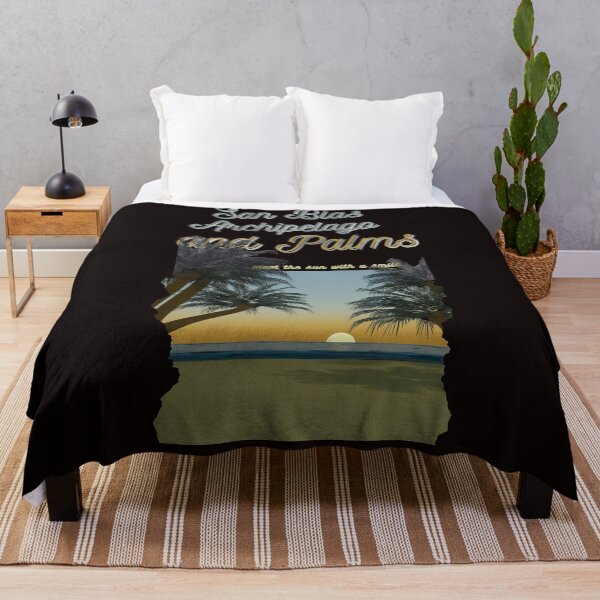Item preview, Sunset Serenity: San Blas Archipelago and Palms  designed and sold by MY-DesignStudio.