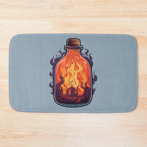 Artikelvorschau, Feuer in einer Flasche entworfen und verkauft von Planetporridge.