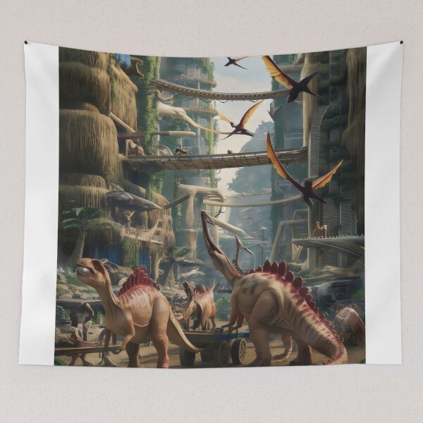 Item preview, The world of dinosaurs. designed and sold by MyHappyArtShop.