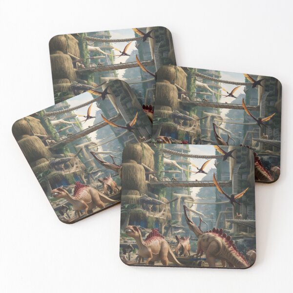 Item preview, The world of dinosaurs. designed and sold by MyHappyArtShop.
