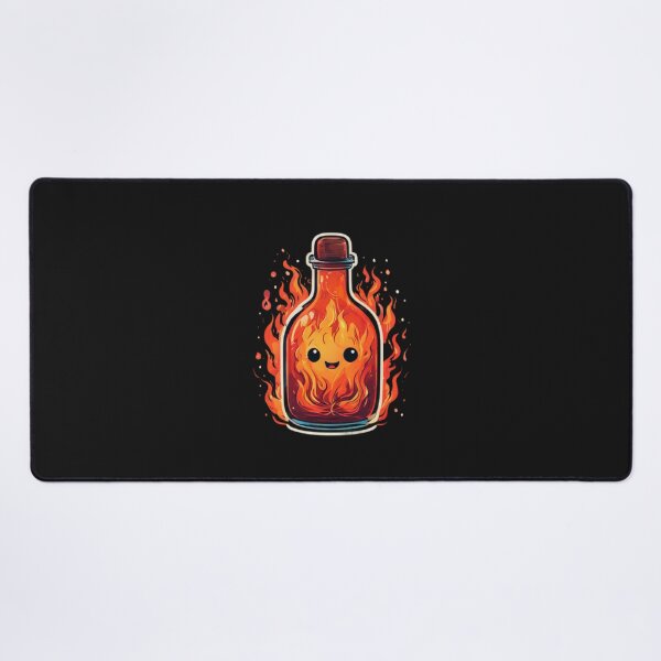 Item preview, Fire in a bottle art designed and sold by Planetporridge.