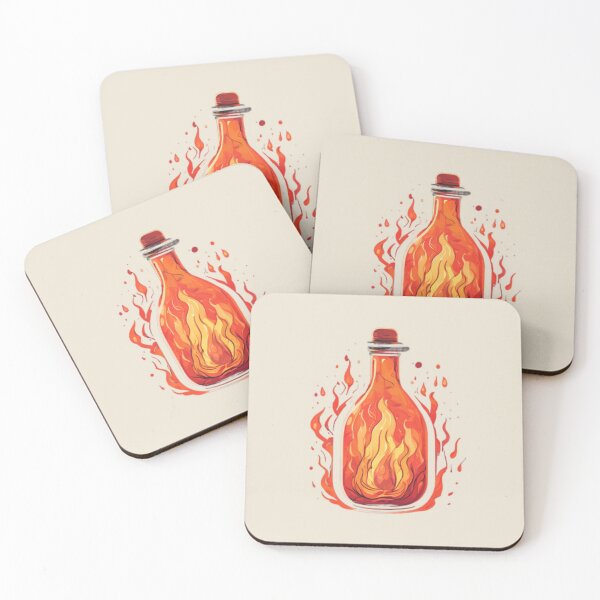 Artikelvorschau, Feuer in einer Flasche Design entworfen und verkauft von Planetporridge.