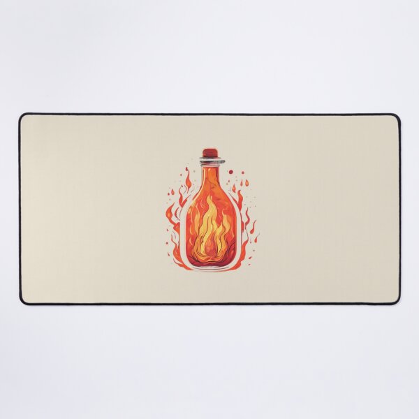 Item preview, Fire in a bottle design designed and sold by Planetporridge.