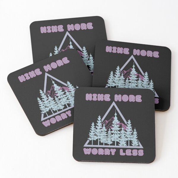 Item preview, Mountains Hike More Worry Less designed and sold by AlienOccupation.