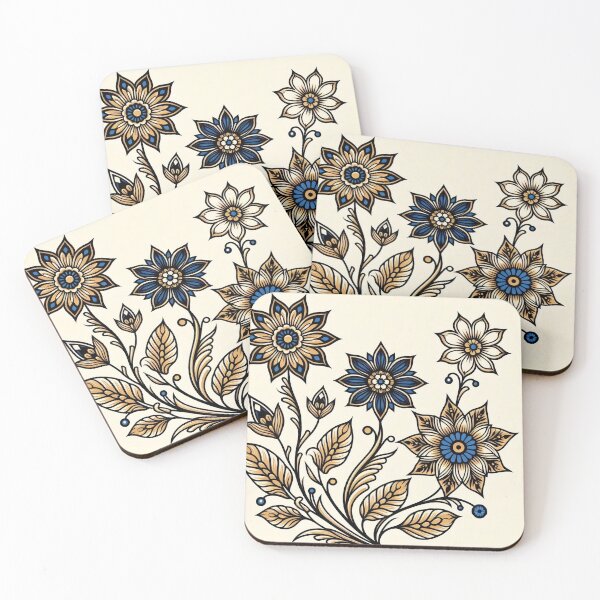 Item preview, Blue and yellow Flower designed and sold by itsyorstore.