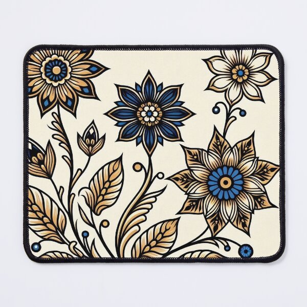 Item preview, Blue and yellow Flower designed and sold by itsyorstore.