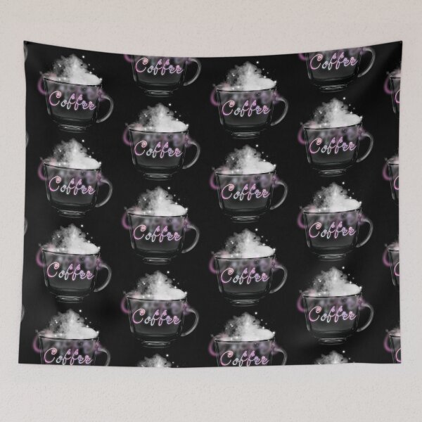 Item preview, Coffee (floral mug) designed and sold by Cloud-Boy.