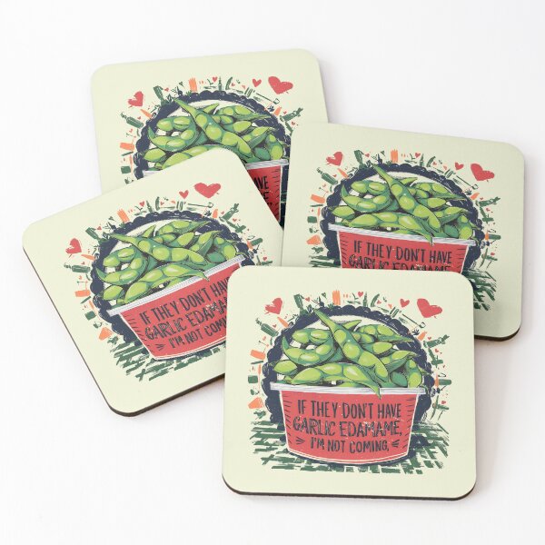Item preview, Garlic Edamame designed and sold by bunnyboiler.