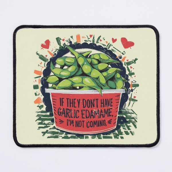 Item preview, Garlic Edamame designed and sold by bunnyboiler.