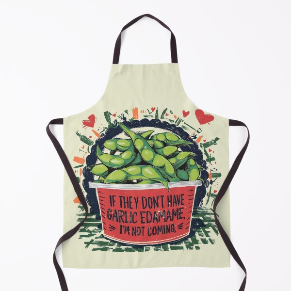 Item preview, Garlic Edamame designed and sold by bunnyboiler.