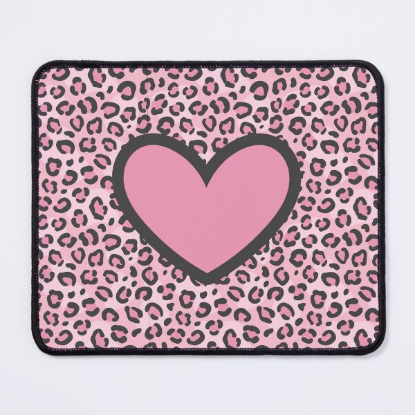 Item preview, Pink Leopard Patter with Heart designed and sold by RedPumpFlash.