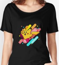 Pikachu-Kirby Women's Relaxed Fit T-Shirt