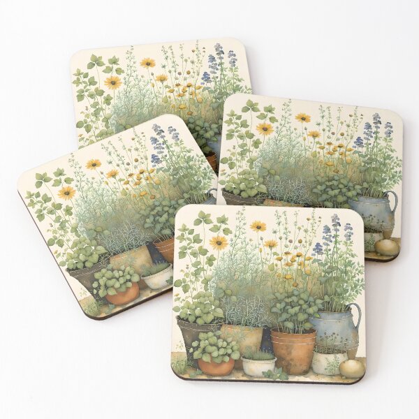 Item preview, Potted Herbs designed and sold by Cathi.