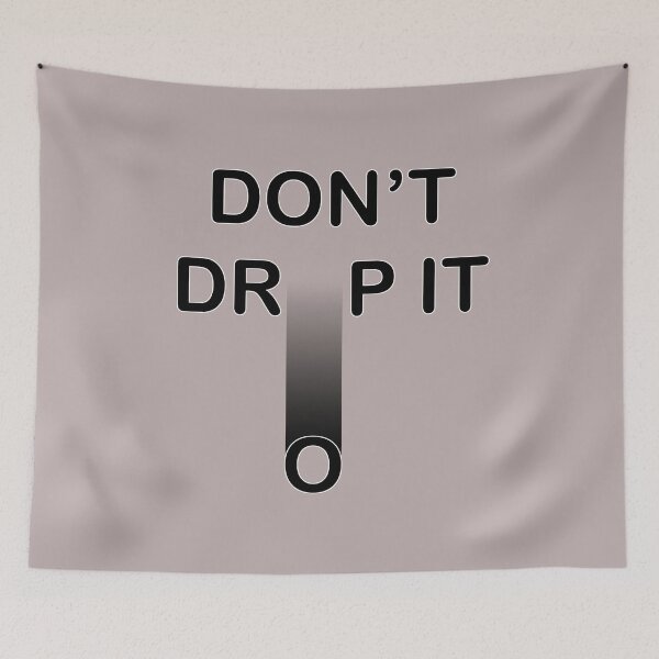 Item preview, Don't Drop It: Embracing Clumsiness in Art designed and sold by CoolVisionStd.