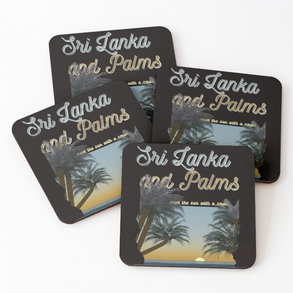 Item preview, Sunset Serenity: Sri Lanka Palms  designed and sold by MY-DesignStudio.
