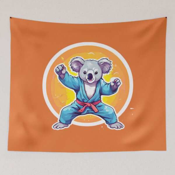Item preview, Karate Koala Art designed and sold by Planetporridge.