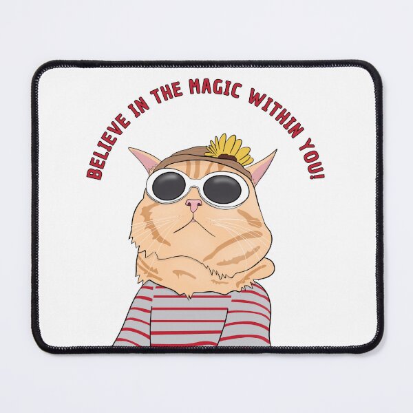 Item preview, Motivated cat with sunglasses designed and sold by Synergi  Art.