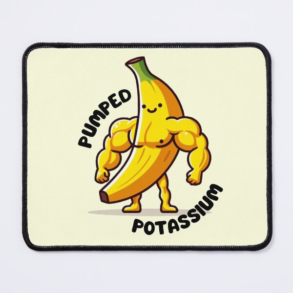 Item preview, Pumped potassium - muscular banana designed and sold by Funny-Banana.