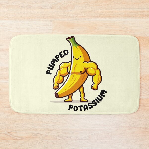 Item preview, Pumped potassium - muscular banana designed and sold by Funny-Banana.